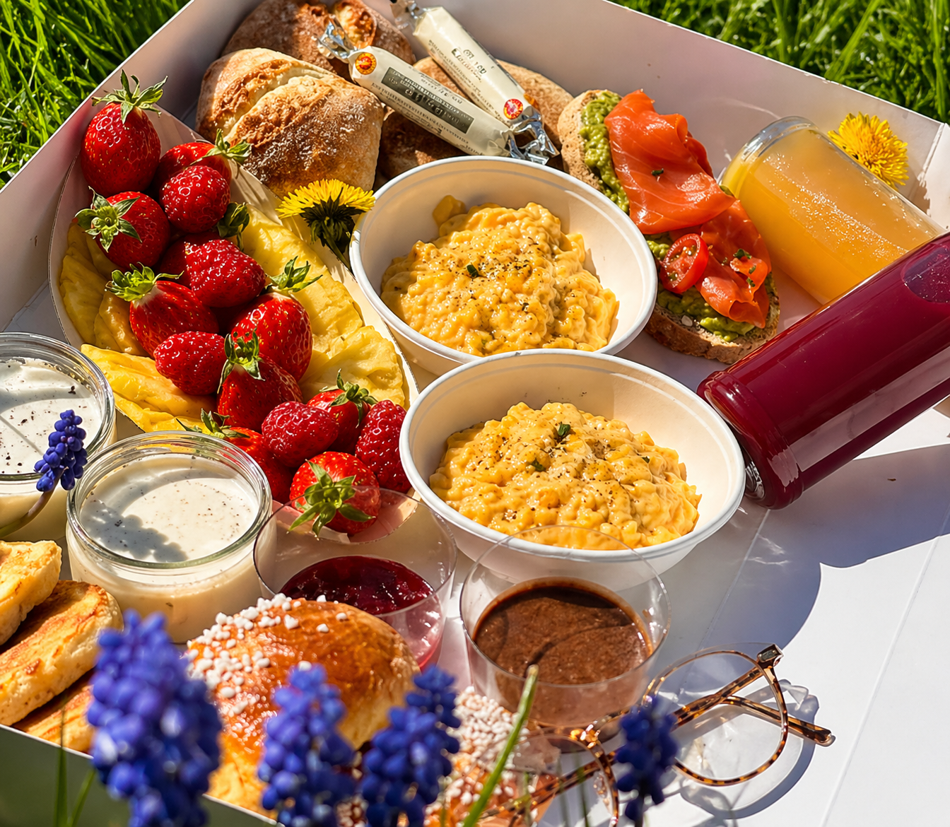 Brunch box pâtisserie L'Idéange — à Houdan, livraison Yvelines