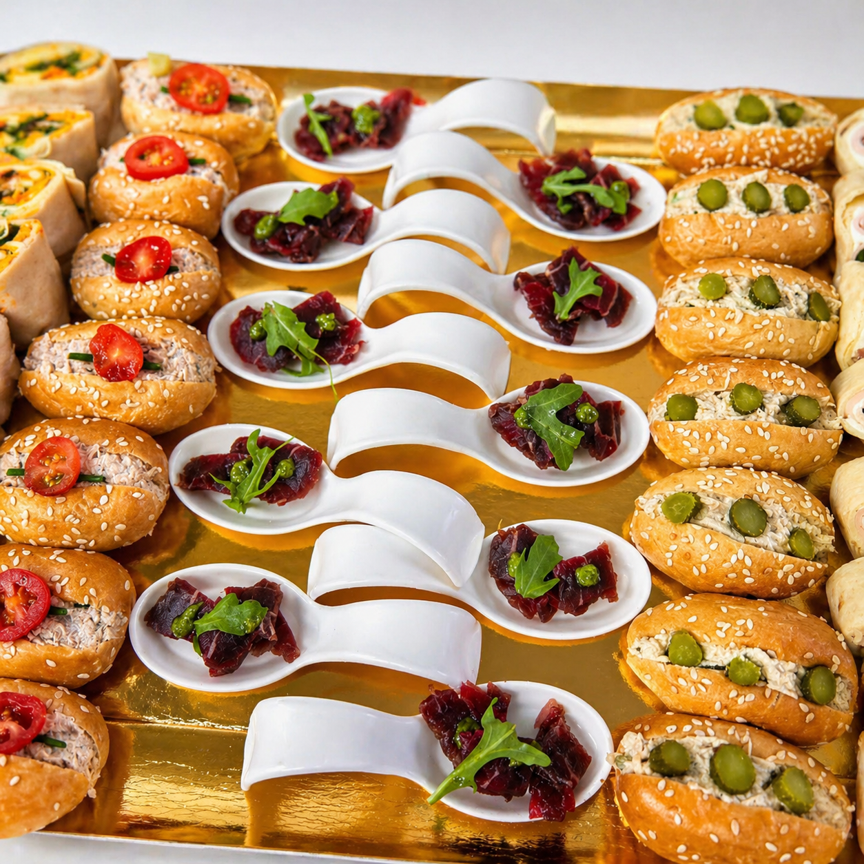 Buffet salé froid — traiteur artisanal à Houdan et dans les Yvelines