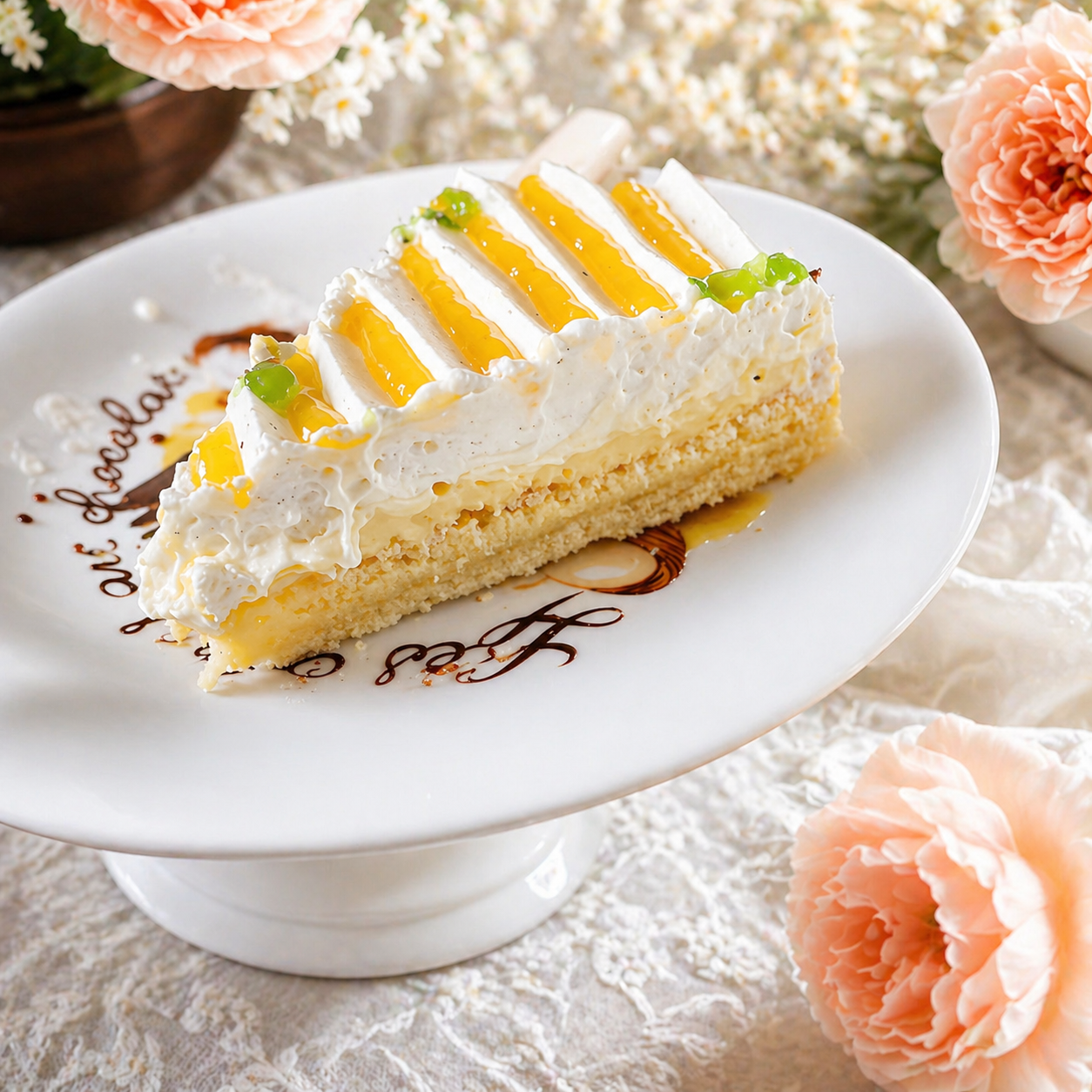 Tarte citron meringuée — L'Idéange, pâtisserie artisanale Houdan